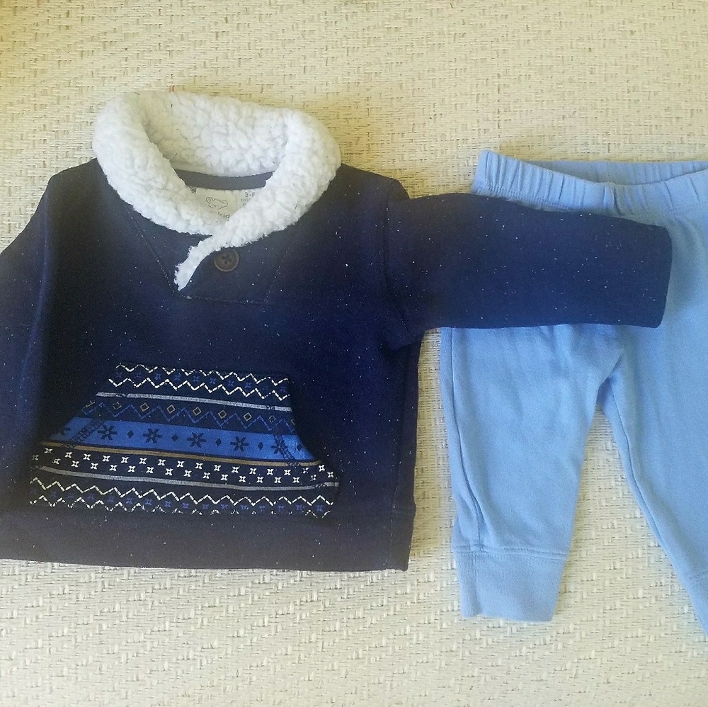 Koala Kids 2 piece set nwot 3 to 6 month